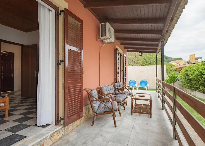 Villa Popi On The Beach Of Agios Gordios